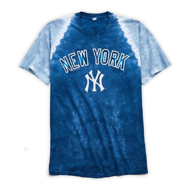 Liquid Blue Youth  New York Yankees Youth V Tie-Dye T-Shirt